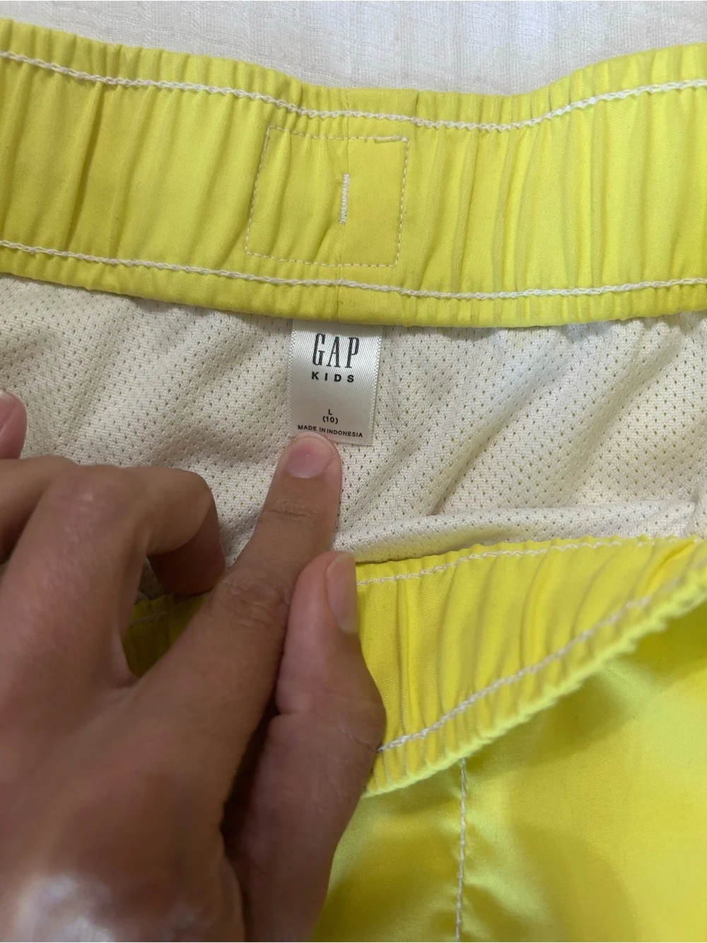 Gap set of two Colorblock Boys Swim Trunks - Vibrant Multi & Navy/Turquoise